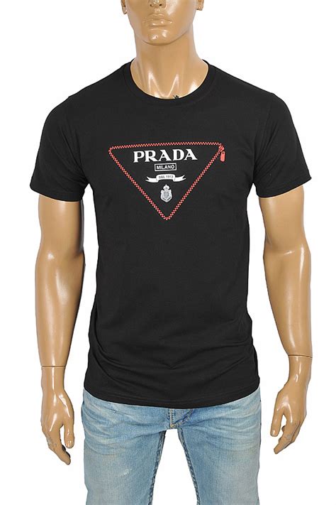 prada tee sale|prada men' s t shirts.